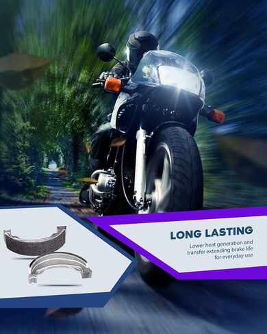 أحذية الفرامل ECCPP 340 مناسبة لهوندا TRX250 250X 250EX TRX 250 X TE EX لـ TM Recon Sportrax، أحذية الفرامل الخلفية in Kuwait