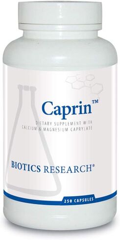 Biotics Research، حمض الكابرين كابريليك، 1200 مليجرام. دعم الجهاز الهضمي، إضافة الكالسيوم والمغنيسيوم، يساعد في التوازن الميكروبي للأمعاء، 100 كبسولة in Kuwait