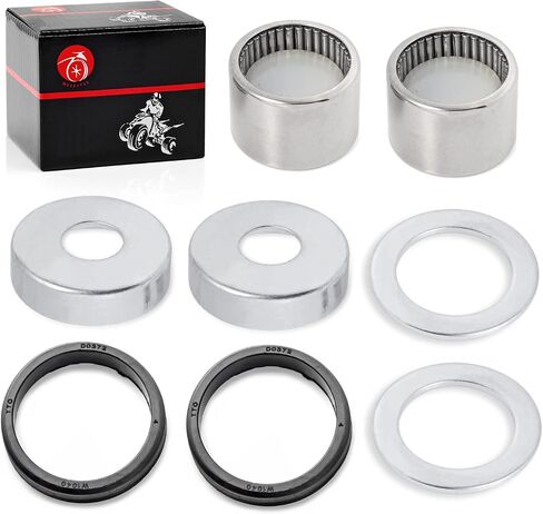 مجموعة إعادة بناء محامل Swingarm غطاء غبار وأكمام محورية لياماها بانشي 350 YFZ350 1987-2006 28-1028 in Saudi Arabia