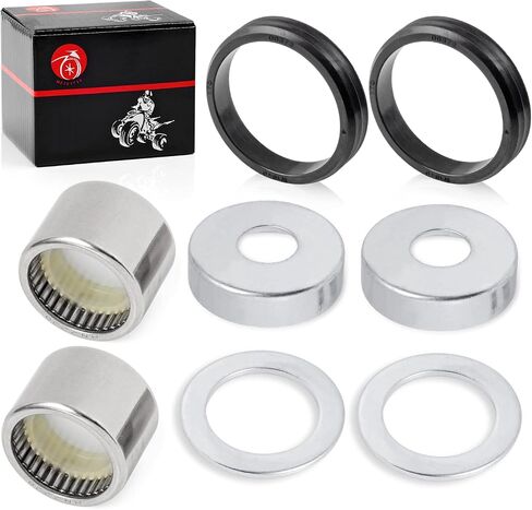 مجموعة إعادة بناء محامل Swingarm غطاء غبار وأكمام محورية لياماها بانشي 350 YFZ350 1987-2006 28-1028 in Saudi Arabia