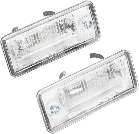Tbest License Plate Light,License Plate Lamp,Pair of License Plate Light 8E0807430A 8E0807430B Fit for A3 A4 A5 A6 C6 A8 D3 Q7 RS4 8E0807430A 8e0807430a in Saudi Arabia