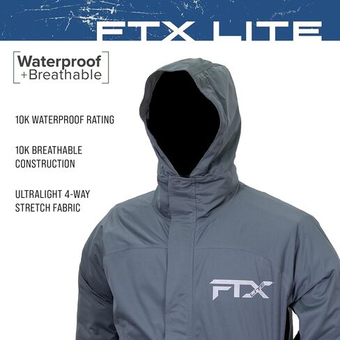 FROGG TOGGS Men's FTX Lite Rain Jacket – Waterproof, Breathable, Stretch Comfort in Saudi Arabia