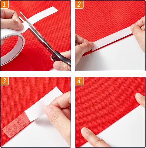 عداء السجاد الأحمر 2.6 × 15 قدم سجادة عداء الممر للسجاد الأحمر بسمك 55 جرامًا للمتر المربع مع 4 قطع من حبل مخملي أحمر حاجز حبل للتحكم في الحشود مع خطافات مطلية باللون الذهبي، 5 أقدام in Kuwait