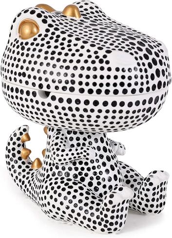 منفضة سجائر باردة مع غطاء في الهواء الطلق نقطة موجة الفن ديناصور علبة رماد للأعشاب ديكور المنزل ديكورات حديثة هدايا لغرفة المعيشة وغرفة النوم والرف والمكتب in Kuwait