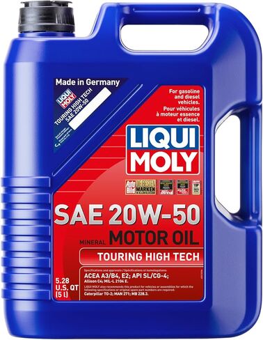 ليكوي مولي تورينج هاي تك SAE 20W-50 | 1 لتر | زيوت المحركات المعدنية | رمز المنتج: 1250 in Saudi Arabia