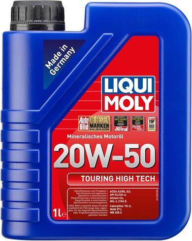 ليكوي مولي تورينج هاي تك SAE 20W-50 | 1 لتر | زيوت المحركات المعدنية | رمز المنتج: 1250 in Saudi Arabia
