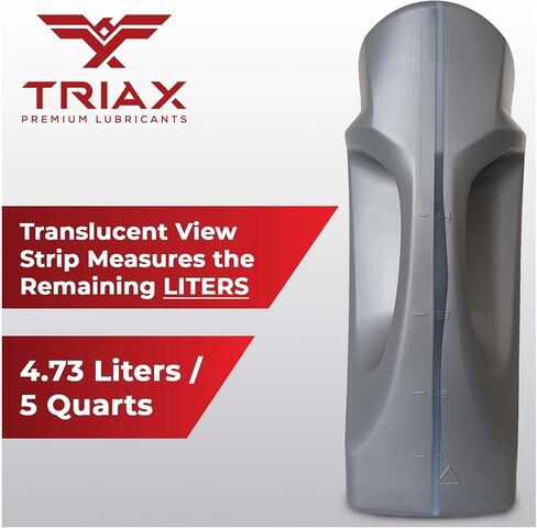 TRIAX Euro VX 5W-30 Full Synthetic Ester, Compatible with VW 507.00/504.00, VW Audi 502.00, 505.01, BMW LL-04, Porsche C30, ACEA C3, Mercedes 229.51, 229.5, 229.31 (5 Quart Jug) in Saudi Arabia