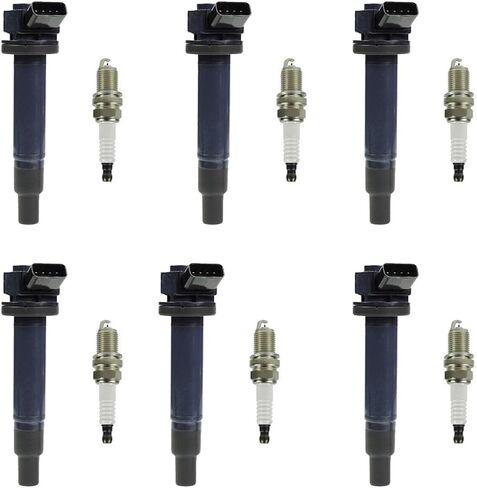 Ignition Coil & Spark Plug Kits 90919-02234 9008019016 UF267 Compatible with ES300 RX300 RX400h 3.0L 3.3L V6 in Saudi Arabia