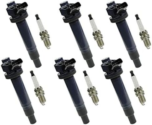 Ignition Coil & Spark Plug Kits 90919-02234 9008019016 UF267 Compatible with ES300 RX300 RX400h 3.0L 3.3L V6 in Saudi Arabia
