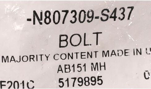 برغي شركة Ford Motor Co الأصلي، M6X1X24 N807309S437 in Saudi Arabia