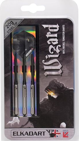 Elkadart Wizard 80% Tungsten Steel Tip Darts with Storage/Travel Case in Saudi Arabia