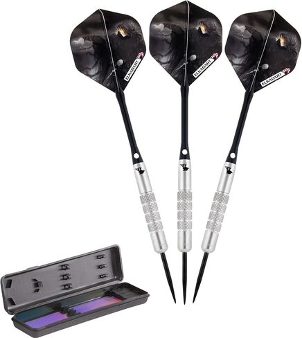 Elkadart Wizard 80% Tungsten Steel Tip Darts with Storage/Travel Case in Saudi Arabia