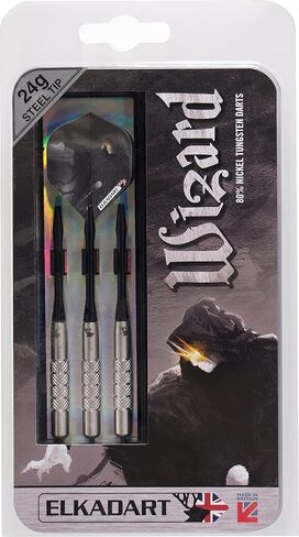 Elkadart Wizard 80% Tungsten Steel Tip Darts with Storage/Travel Case in Saudi Arabia