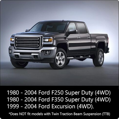 طقم رفع التسوية الأمامي والخلفي 3 بوصات متوافق مع 1999-2004 Ford F250 F350 4X4 Super Duty in Kuwait