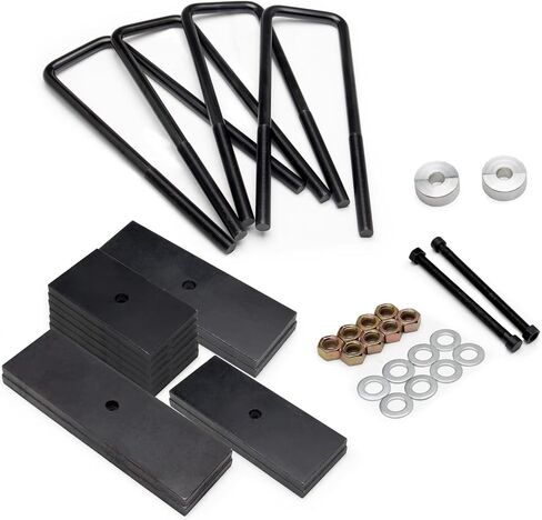 طقم رفع التسوية الأمامي والخلفي 3 بوصات متوافق مع 1999-2004 Ford F250 F350 4X4 Super Duty in Kuwait