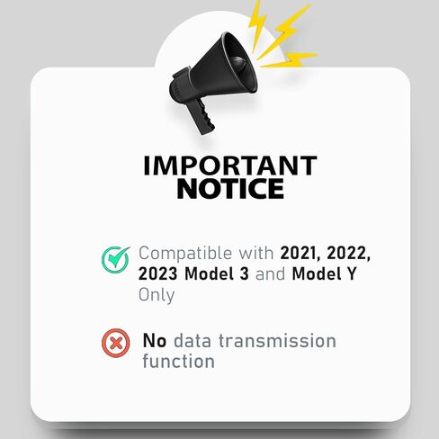 محور وشاحن USB 2 في 1 من Tesla مع كابلات Lightning وType C للشحن السريع والقابلة للسحب لـ Tesla 2021 2022 2023 2024 Model 3 & Y، محطة إرساء، تخزين مدمج in Kuwait
