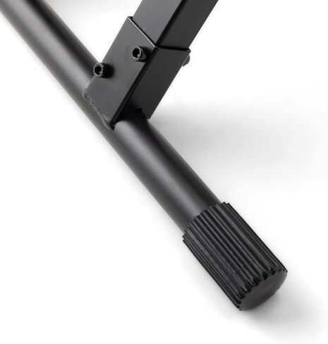 On-Stage KS8291XX ERGO-LOK Double-X Keyboard Stand with Lok-Tight Construction & On-Stage KT7800+ Bench, Black in Saudi Arabia