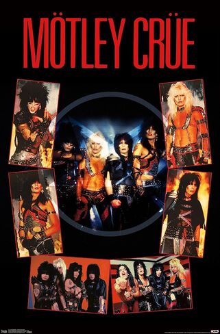 Trends International Motley Crue - Shout At The Devil Wall Poster, 22.375" x 34", Unframed Version in Saudi Arabia