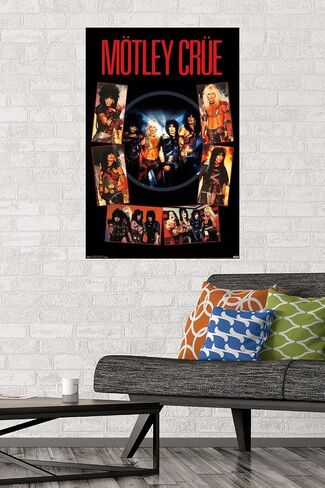 Trends International Motley Crue - Shout At The Devil Wall Poster, 22.375" x 34", Unframed Version in Saudi Arabia