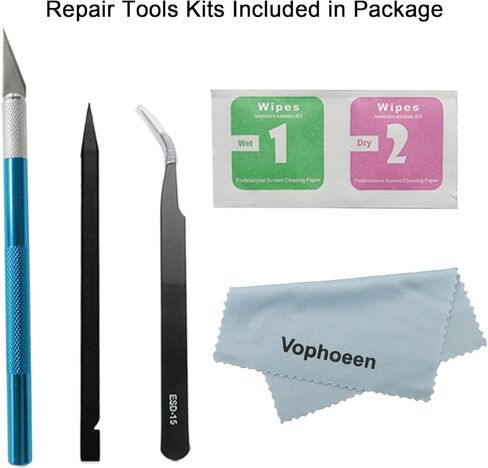 3pcs OEM Original Rear Back Camera Glass Lens Replacement for iPhone 12 pro with Preinstalled Adhesive and Repair Toolkit Replacement in Kuwait