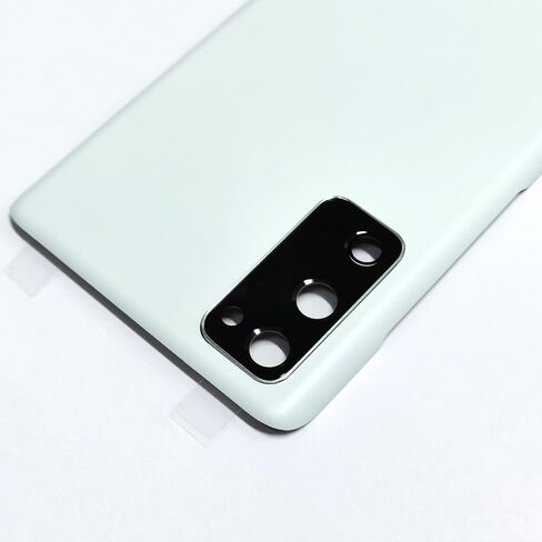 Galaxy S20 FE 5G Back Plastic Cover Replacement Door Panel for Samsung Galaxy S20 FE 5G 6.5" G781U G781V G781W S20FE Back Cover Housing with Back Camera Glass Len and Tape Repair Part (Cloud White) in Kuwait