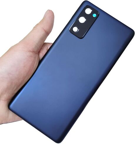 Galaxy S20 FE 5G غطاء بلاستيكي خلفي لوحة باب بديلة لهاتف Samsung Galaxy S20 FE 5G 6.5 بوصة G781U G781V G781W S20FE غطاء خلفي مع عدسة زجاجية للكاميرا الخلفية وجزء إصلاح الشريط (سحاب بحري) in Kuwait
