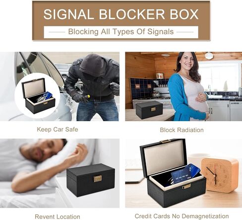 صندوق فاراداي RFID بسعة كبيرة، صندوق حماية صندوق حماية المفاتيح، صندوق حجب إشارة RFID بدون مفتاح، صندوق مفاتيح السيارة المضاد للسرقة، صندوق حماية EMP، لمفاتيح السيارة والهواتف والبطاقات in Saudi Arabia