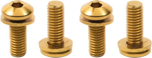 Chooee Water Bottle Cage Bolts，Bike Bottle Cage Bolts for MTB/Mountain Bike,red in Saudi Arabia