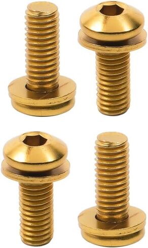 Chooee Water Bottle Cage Bolts，Bike Bottle Cage Bolts for MTB/Mountain Bike,red in Saudi Arabia