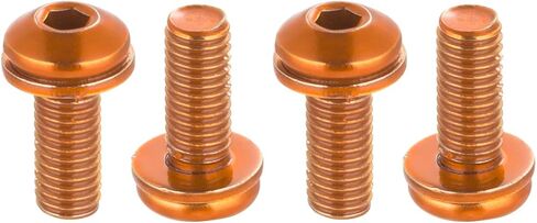 Chooee Water Bottle Cage Bolts，Bike Bottle Cage Bolts for MTB/Mountain Bike,red in Saudi Arabia