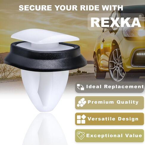 50 قطعة من Rexka مشبك قولبة للباب الخلفي متوافق مع RAM Chrysler 68093998AA Dodge Ram Promaster 2014 - On 68093998-AA in Kuwait