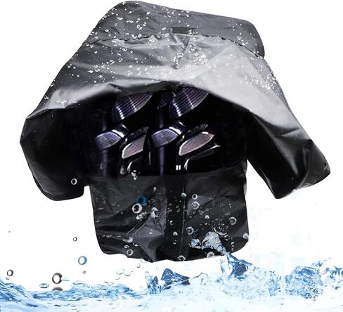 غطاء المطر لحقيبة الجولف، غطاء غطاء المطر لمعظم حقائب نادي الجولف، عربة الحمل، غطاء مقاوم للماء والغبار in Kuwait