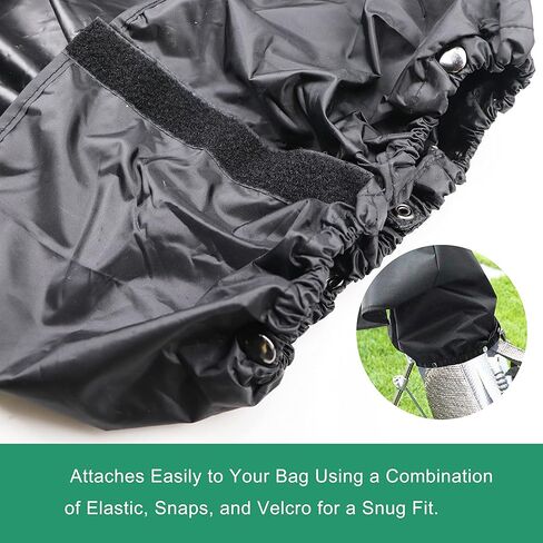 غطاء المطر لحقيبة الجولف، غطاء غطاء المطر لمعظم حقائب نادي الجولف، عربة الحمل، غطاء مقاوم للماء والغبار in Kuwait