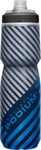 CamelBak Podium Chill Insulated Bike Water Bottle - Easy Squeeze Bottle - Fits Most Bike Cages - 24oz, Black in Saudi Arabia