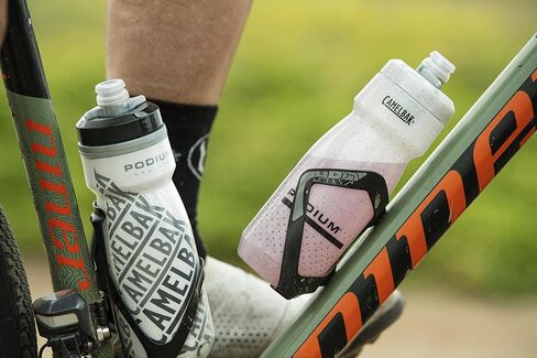 CamelBak Podium Chill Insulated Bike Water Bottle - Easy Squeeze Bottle - Fits Most Bike Cages - 24oz, Black in Saudi Arabia