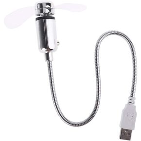 Energy Saving Flexible USB Cooling Fan with Switch for Notebook Laptop Computer