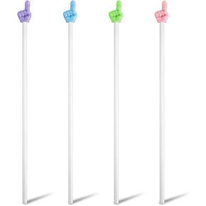 4pcs Hand Pointer Stick for Teachers, Teaching Hand Pointer Finger Pointing Tool for Teachers Classroom Engagement & Learning Reading Kids Presentation Whiteboard