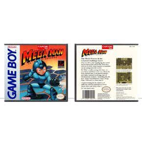 Mega Man in Dr. Wily's Revenge | (GB) Game Boy - Game Case Only - No Game