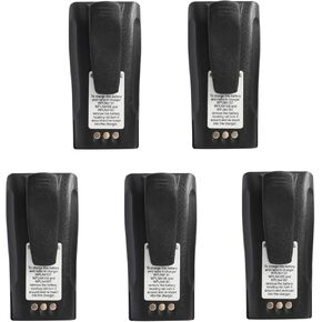 5Pcs NNTN4497 NNTN4497DR NNTN4497CR 7.4V 2600mAh Battery Replacement for NNTN4496 NNTN4851 CP150 CP200 CP200XLS CP200D PR400 EP450 CP200 battery NNTN4497CR battery