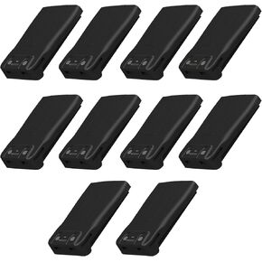 BAOFENG 10 Pack BF-888S Battery 1500mAh for BF-88A Two Way Radio Li-ion Battery Type-C Charger DC 3.7V Rechargeable Battery Compatible with BF-666S 5 Pairs