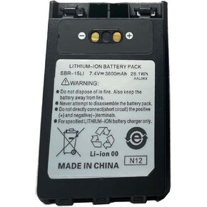 SBR-15LI Replacement Battery for FT-5DR FT-1DR FT1XD FT-2DR FT-3DR FNB-102LI