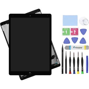 12.9" Screen Replacement for iPad Pro 12.9 1st Gen A1584 A1652 (2015) LCD Display + Glass Touch Digitizer Assembly + Repair Kit (Black)