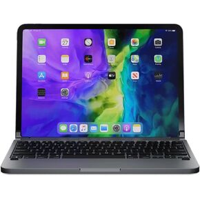 Brydge Pro 11 Keyboard Compatible with iPad Pro 11-inch 1st Generation & 2nd Generation Models (2018 & 2020) | Aluminum Wireless Bluetooth Keyboard with Backlit Keys | Long Battery Life | (Space Gray)