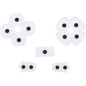 New Silicone L R Conductive Rubber Adhesive Button Pad Keypad for PS4 JDS-030 JDS-040 Controller