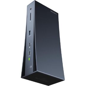 iVANKY Intel Certified Vertical Thunderbolt 5 Dock, FusionDock Pro 3 Docking Station Dual 6K@60Hz for MacBook M1/M2/M3/M4 Pro/Max, Triple Display for Windows TB5/4, 180W Power, 120Gbps, 2.5GbE