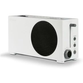 Xbox Series S Toaster, Wide Slot with LED Timer, 6 Browning Settings, Bagel & Defrost Functions – Fun Gift for Gamers, Kitchen or Dorm Essentia