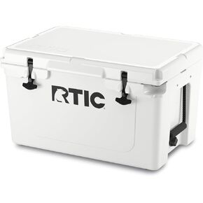 مبرد صلب للغاية RTIC 45 QT | صندوق الثلج الصلب المحمول للشاطئ والمشروبات والتخييم والنزهة وصيد الأسماك والقوارب والشواء in Kuwait