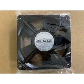1 PCS ملاءمة جديدة لـ Jing DA Fan JD12025AC 220V 0.08/0.07A 12cm 12025 2 Wire