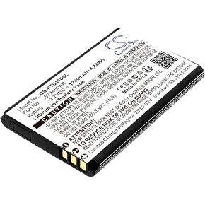 Cameron Sino Battery for Panasonic KX-TU110, KX-TU110 EXB, KX-TU110 EXC, KX-TU110 EXV PN:Panasonic 523450AR 1200mAh / 4.44Wh