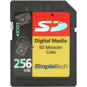 بطاقة رقمية آمنة 256 ميجابايت (STI-SD/256)